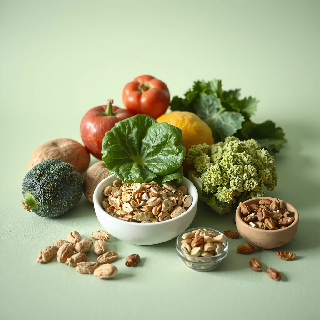 Gesunde Ernährung - Frische Zutaten